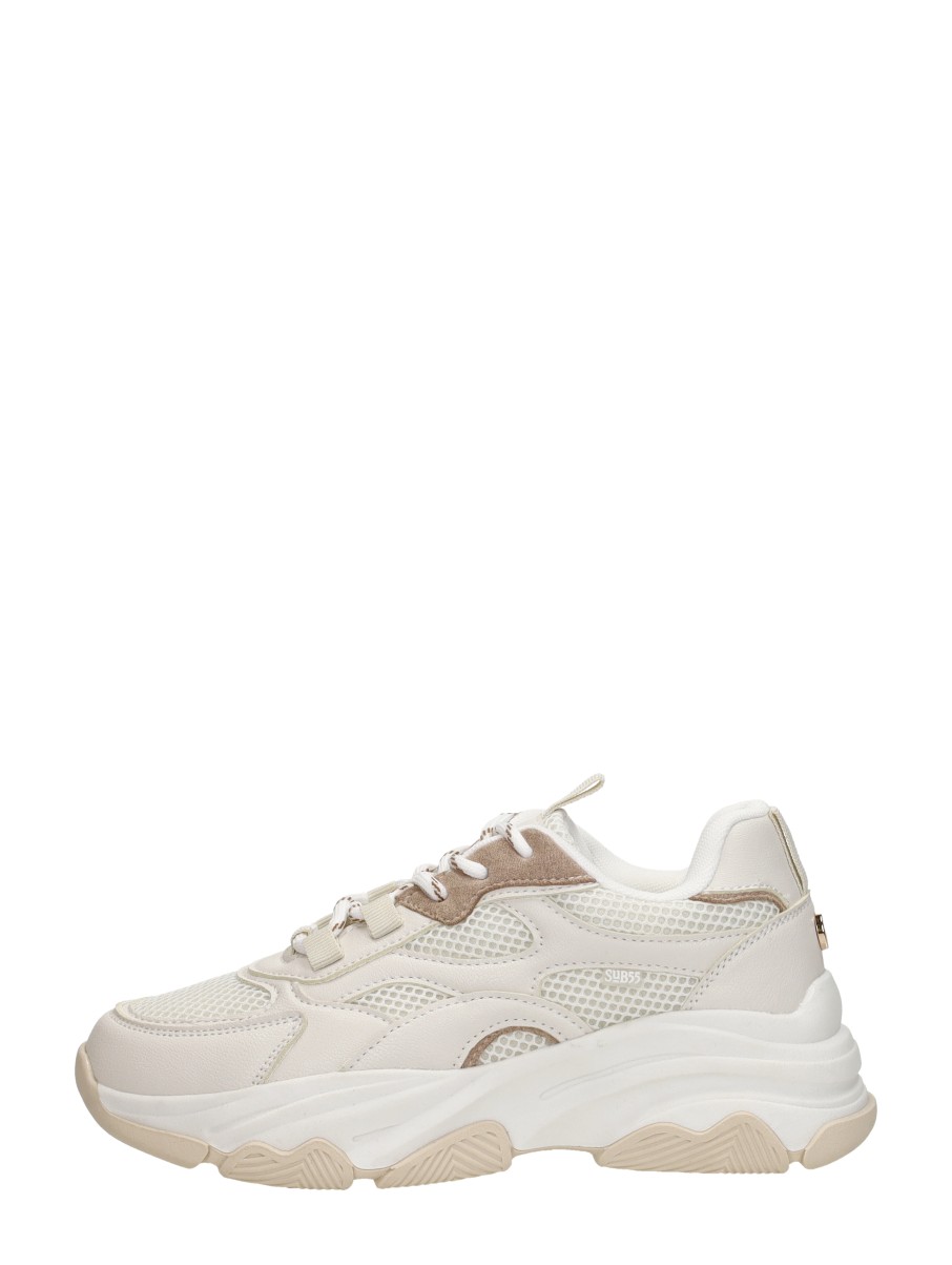 Sub55 - Sneakers Laag - Beige