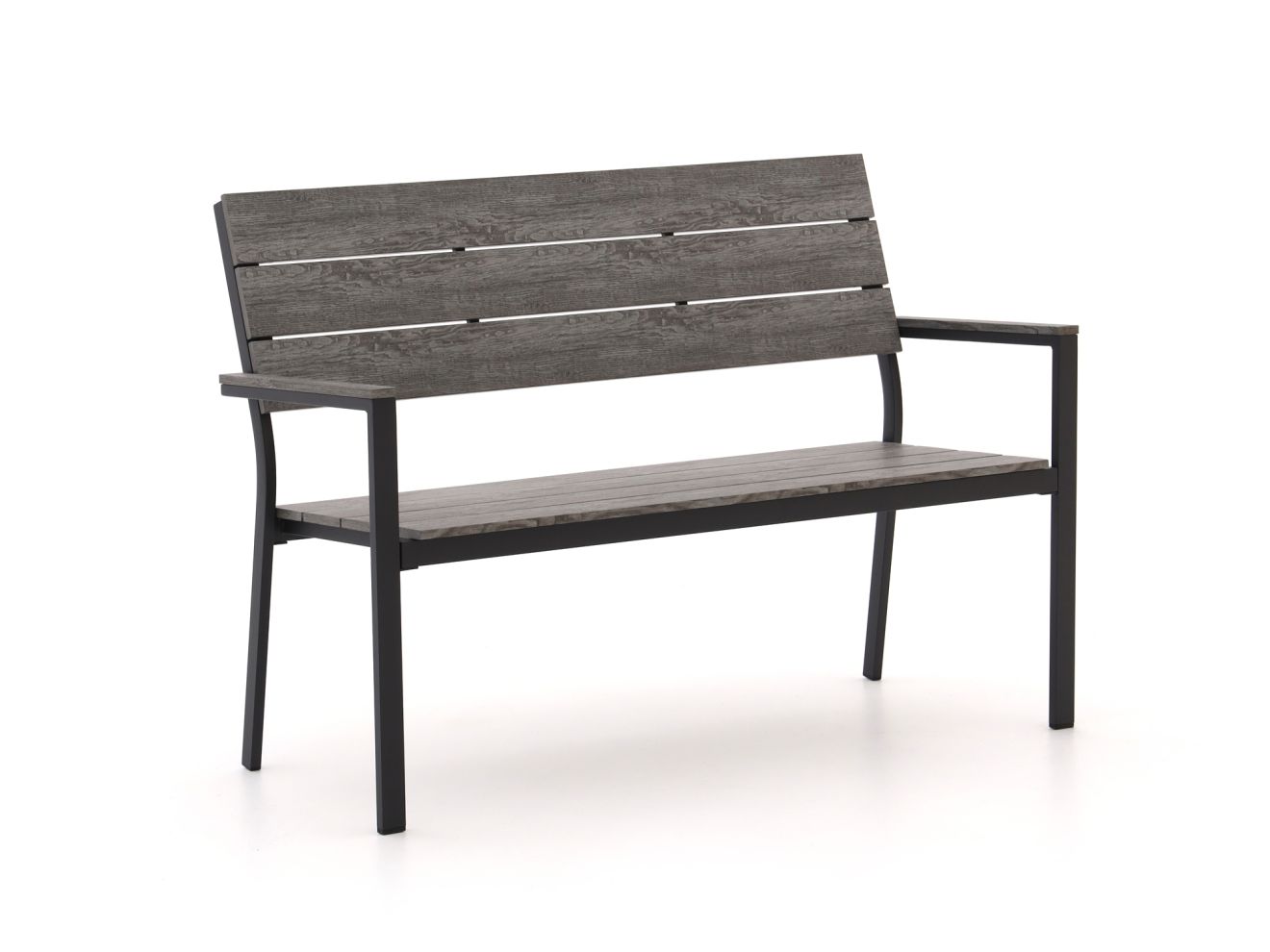 Bellagio Fidenza tuinbank 128cm - Laagste prijsgarantie! - Grijs