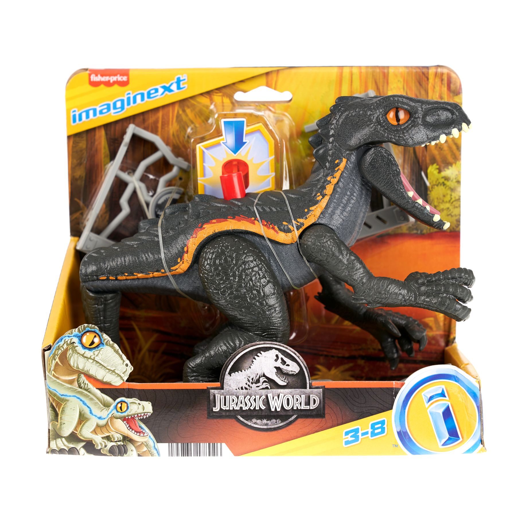 Top1Toys Jurrassic World Imaginext Indoraptor