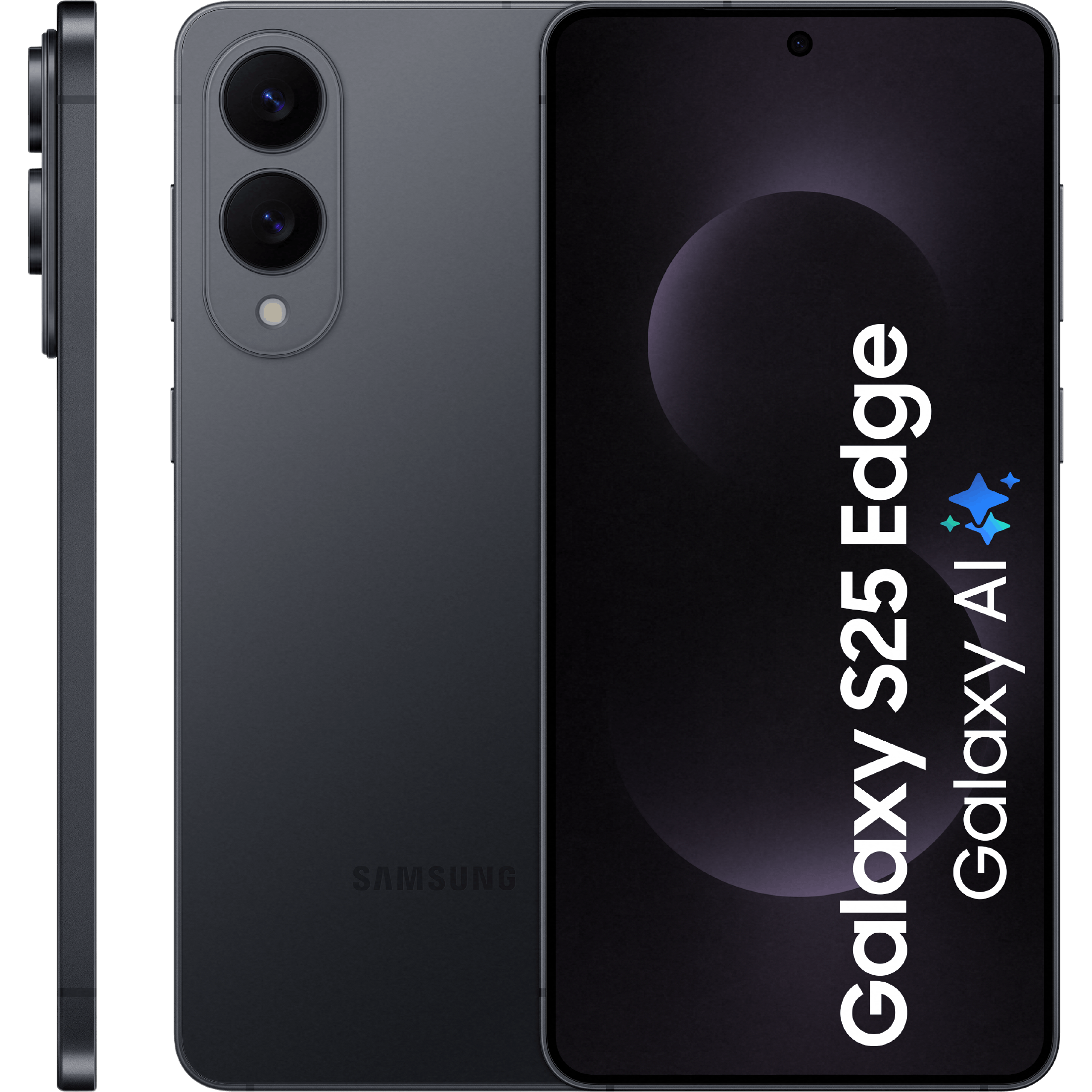 Samsung Galaxy S25 Edge 256GB Titanium Jet Black