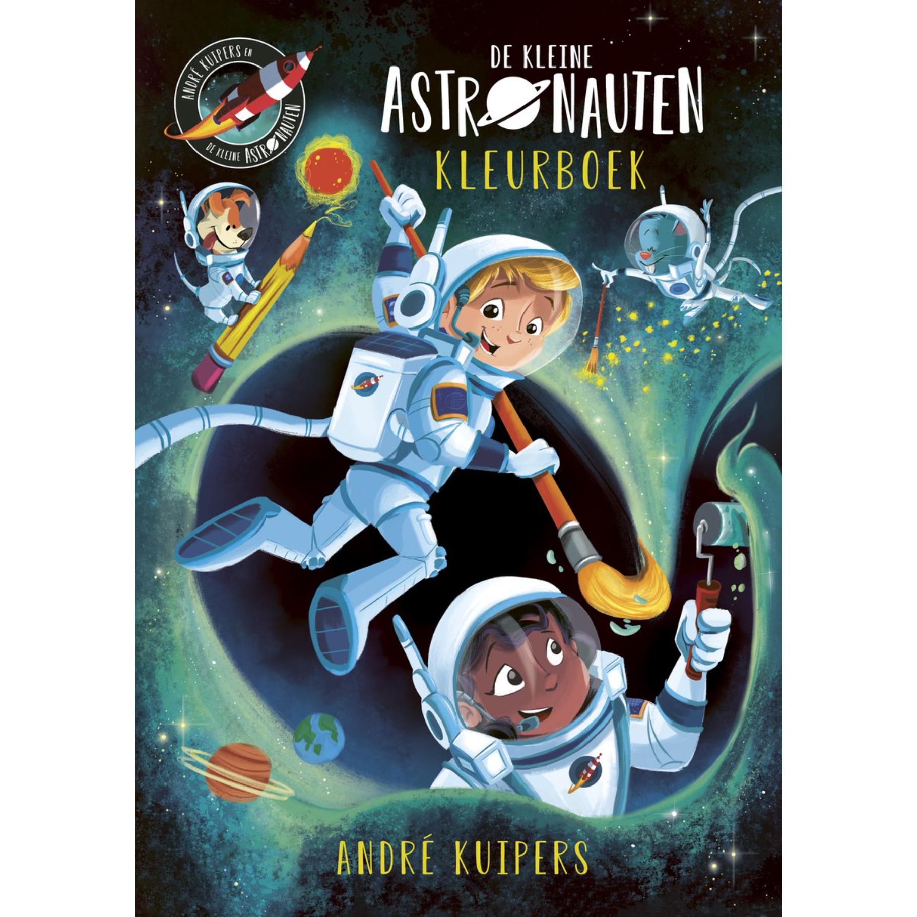 Top1Toys Kleurboek Astronautje Andre Kuipers