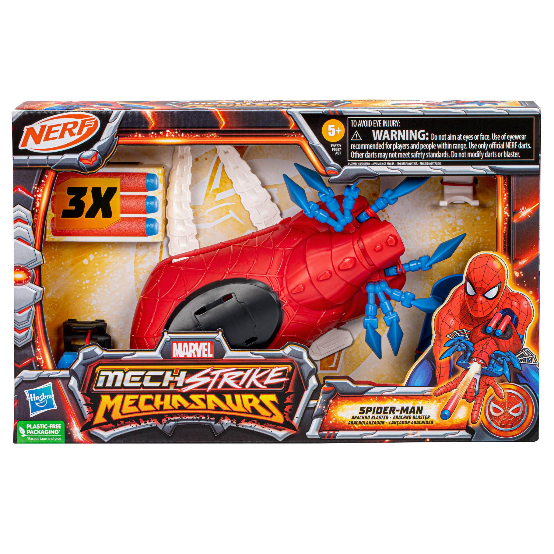 Top1Toys Spiderman Mech Strike Blaster