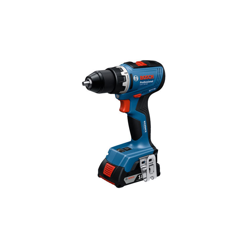 Bosch Professional GSR 18V-65 (2xGBA 18V 4.0Ah, GAL 18V-40, L-Case 82AC). ATORNILLADOR A BATERÍA