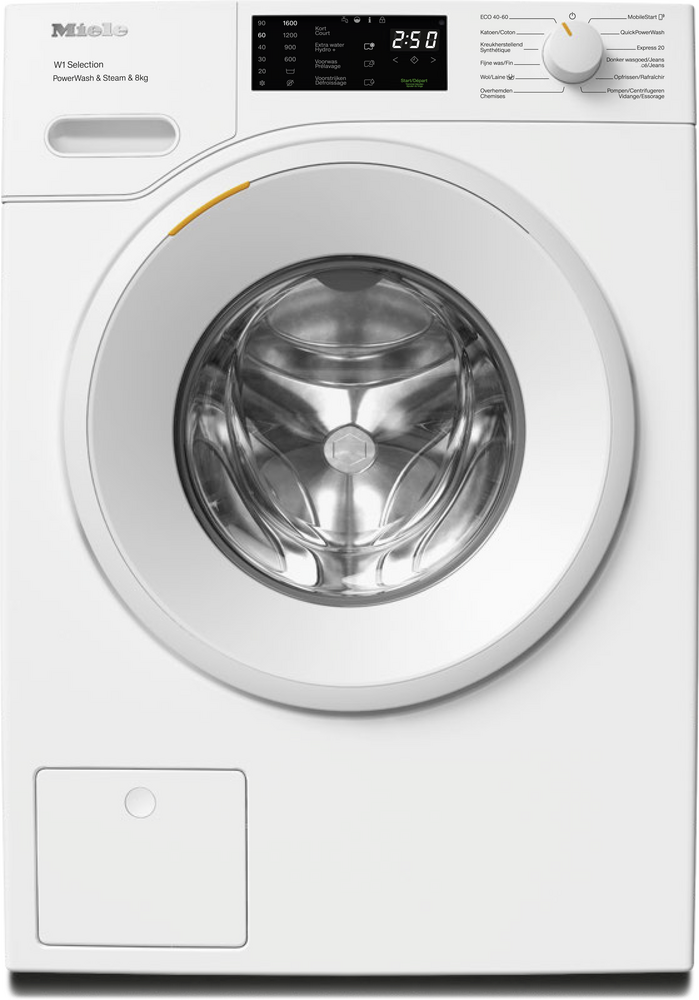 Miele WSC383 WCS PowerWash&Steam | Wasmachines | Huishouden&Woning - Wassen&Drogen | 4002516873938