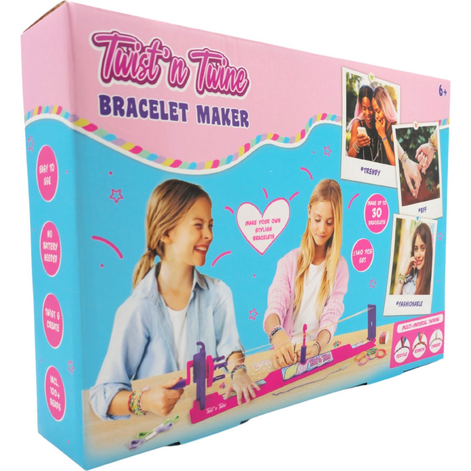 Top1Toys Twist 'n Twine armbandjes maken + accessoires