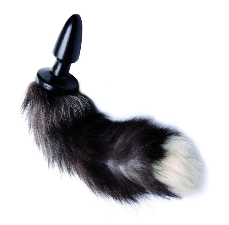 TAILZ - Fox Tail Anaalplug/Wi - Zwart