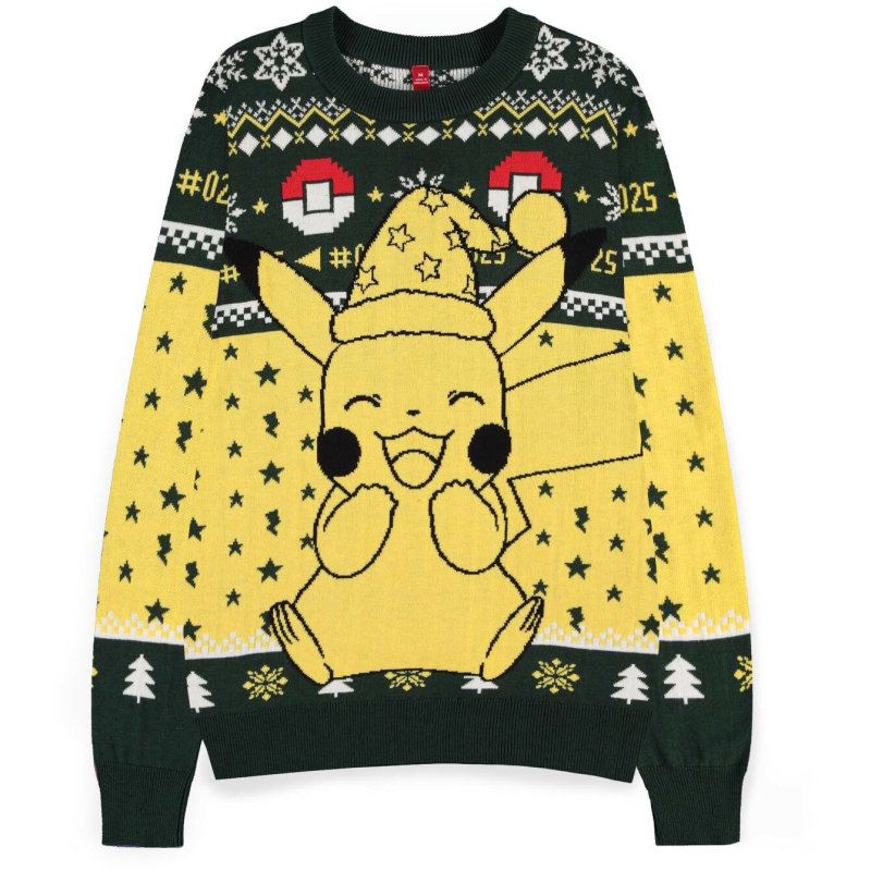 Difuzed Pokémon - Pikachu Christmas Jumper