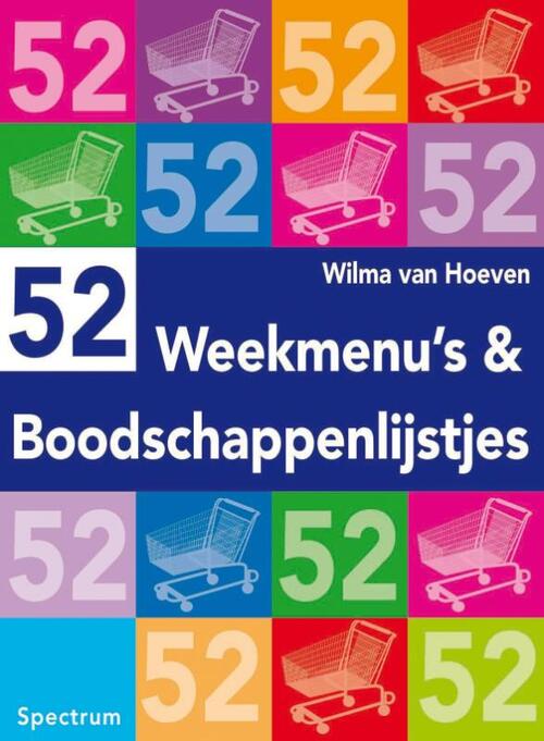 Van Dishoeck 52 Weekmenu&apos;s En Boodschappenlijstjes