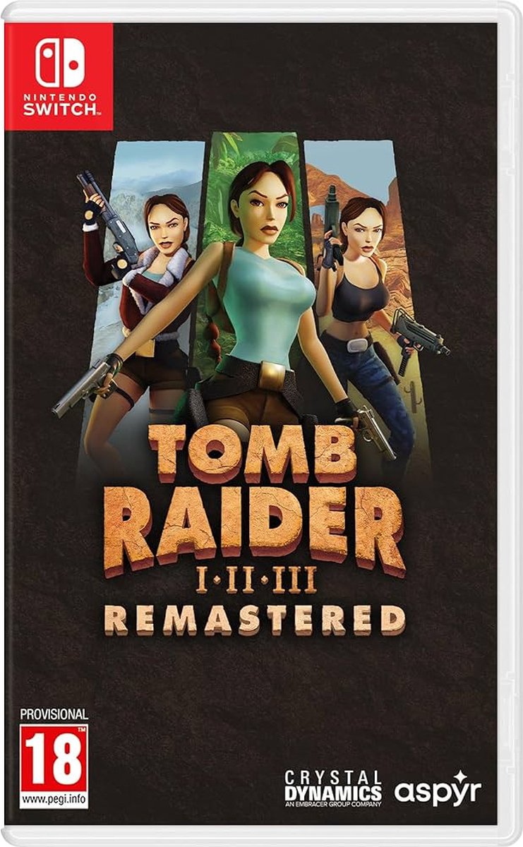 Mindscape Tomb Raider I-III Remastered Starring Lara Croft
