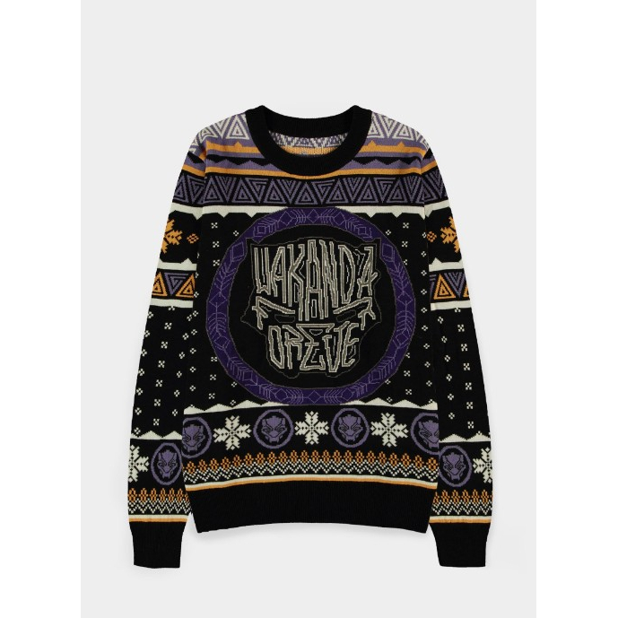 Difuzed Marvel - Black Panther Christmas Sweater