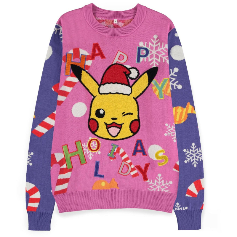 Difuzed Pokémon - Pikachu Patched Christmas Jumper