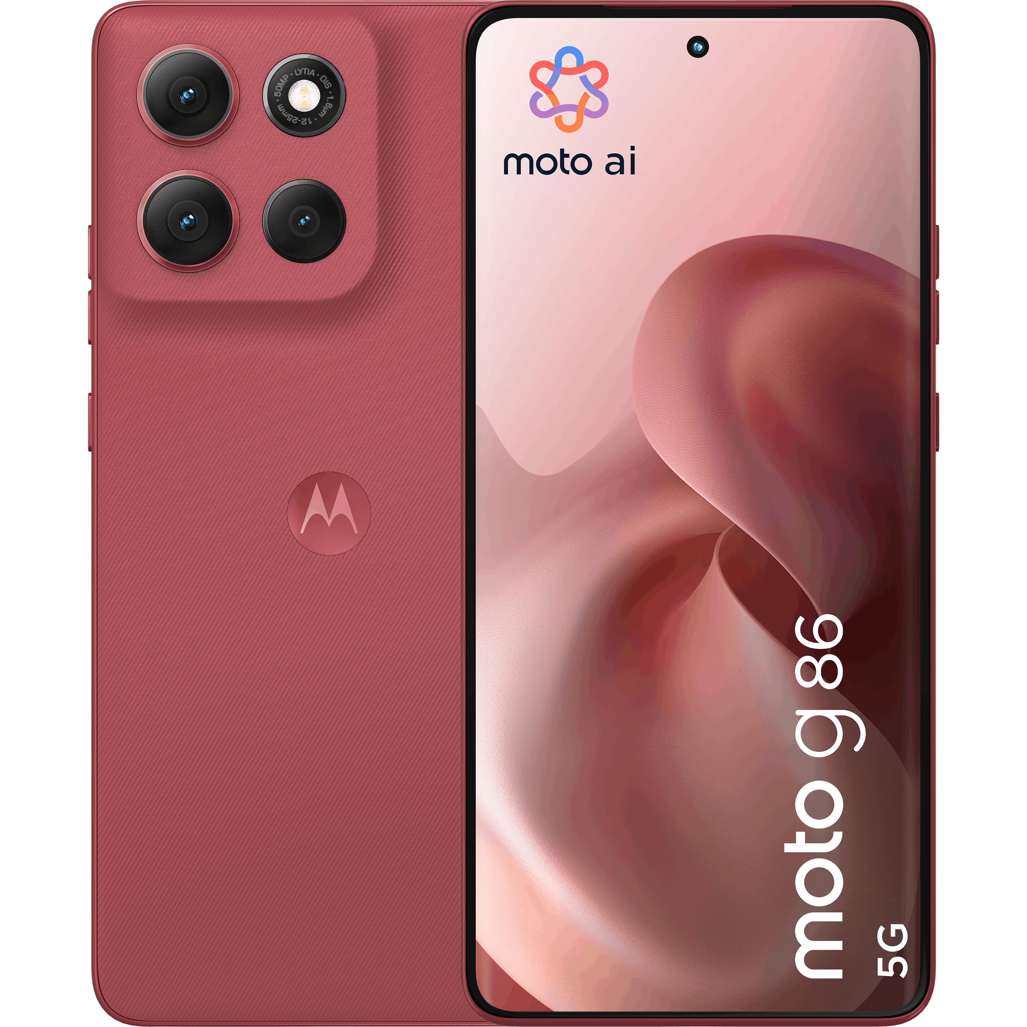 Motorola Moto G86 5G 256GB Rood