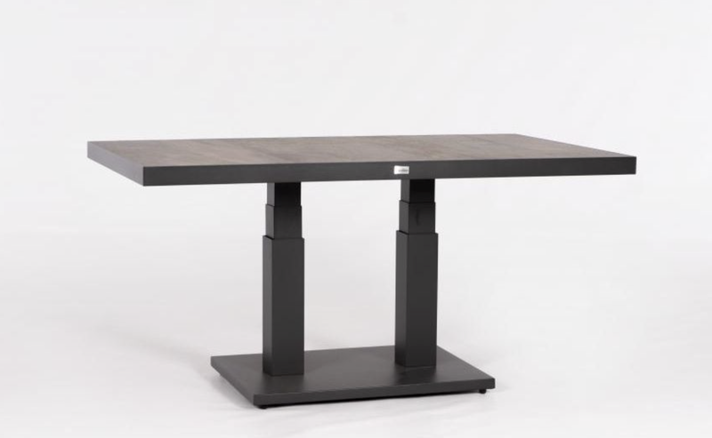 Driesprong Collection Codell pop-up tafel zwart -