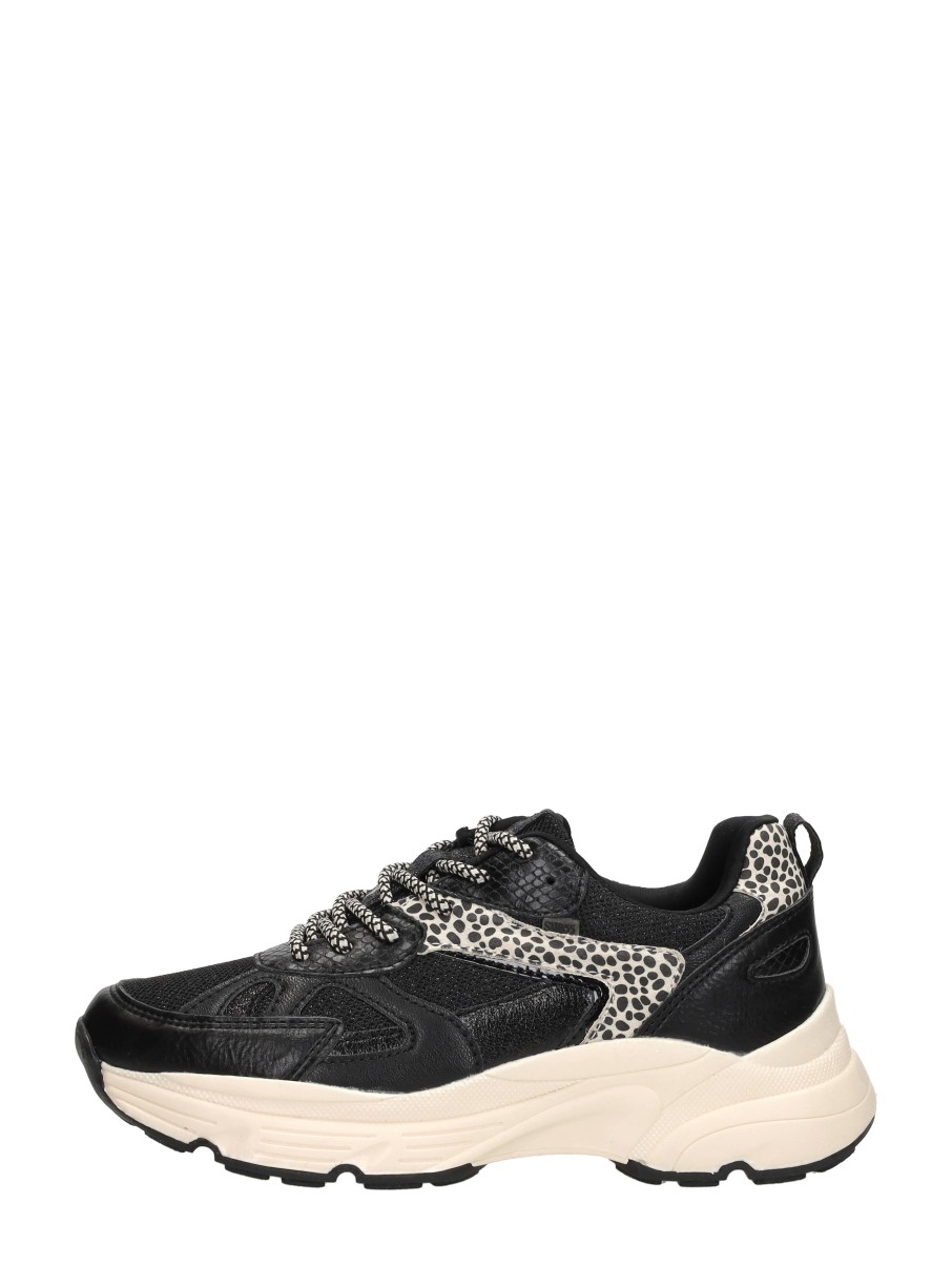 Sub55 - Sneakers Laag - Zwart