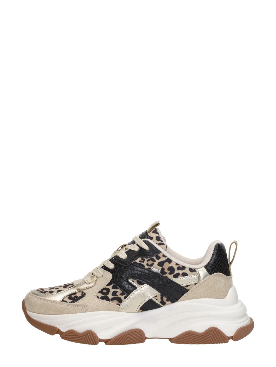 Sub55 - Sneakers Laag - Beige