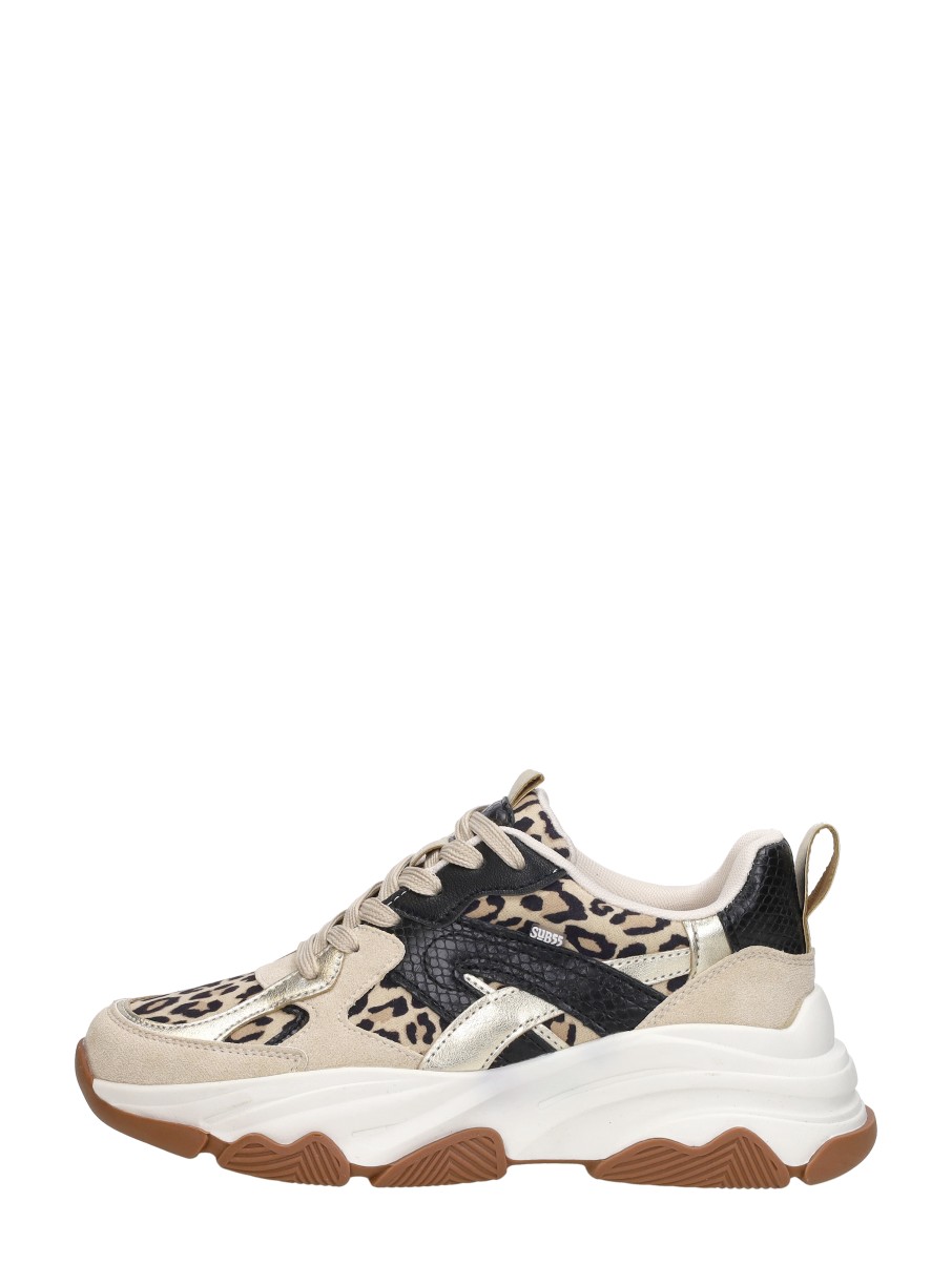 Sub55 - Sneakers Laag - Beige - Beige
