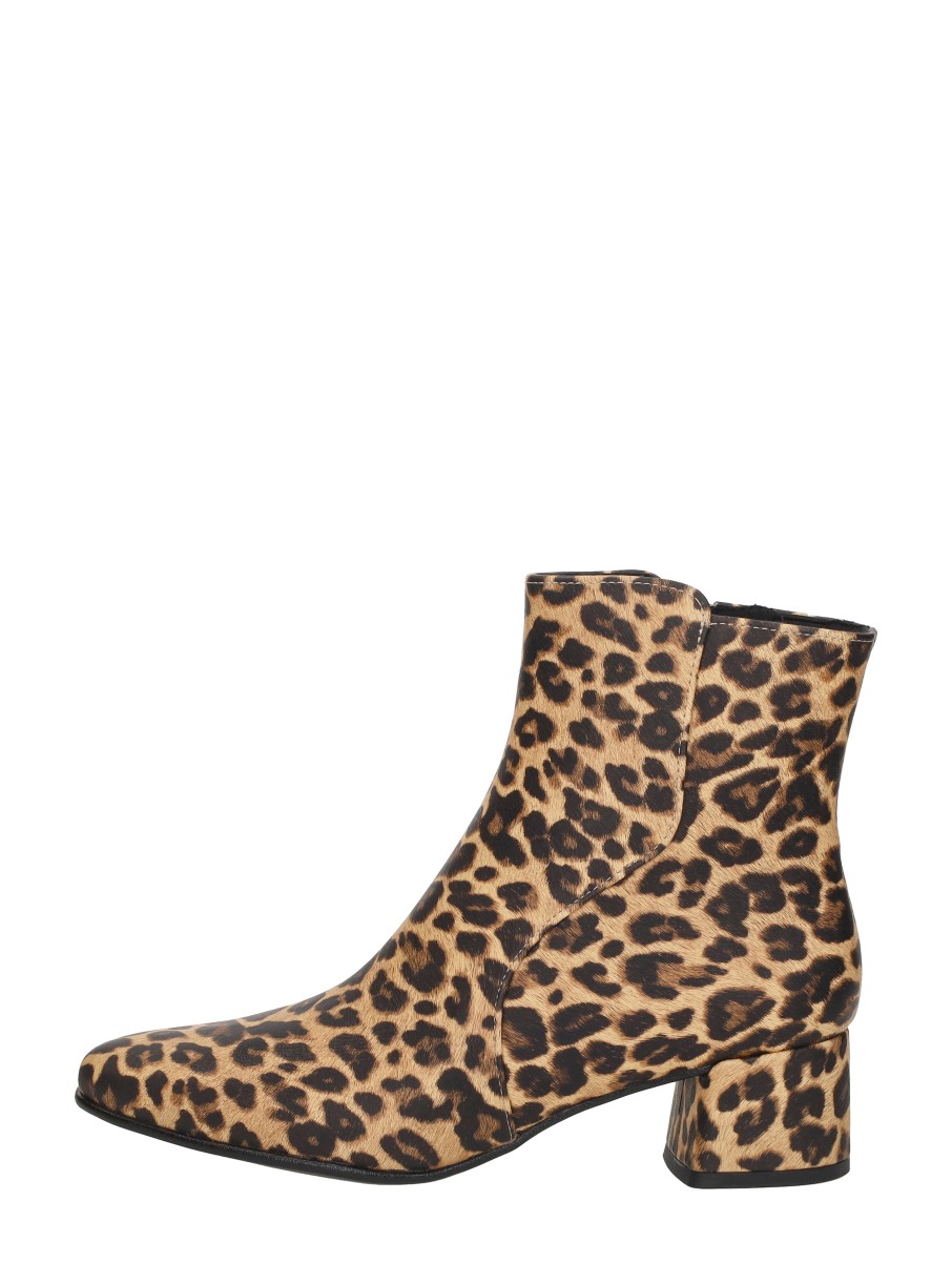 Marco Tozzi - Enkellaarsjes Hak - Beige - Beige
