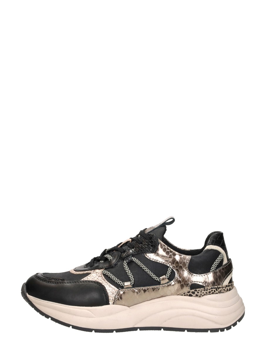 Sub55 - Sneakers Laag - Zwart