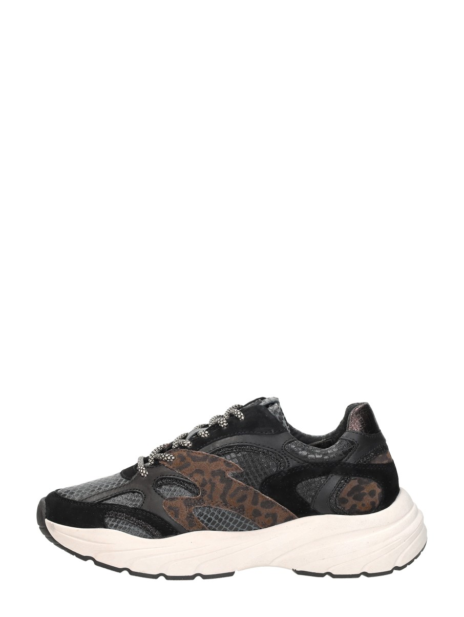 Sub55 - Sneakers Laag - Zwart