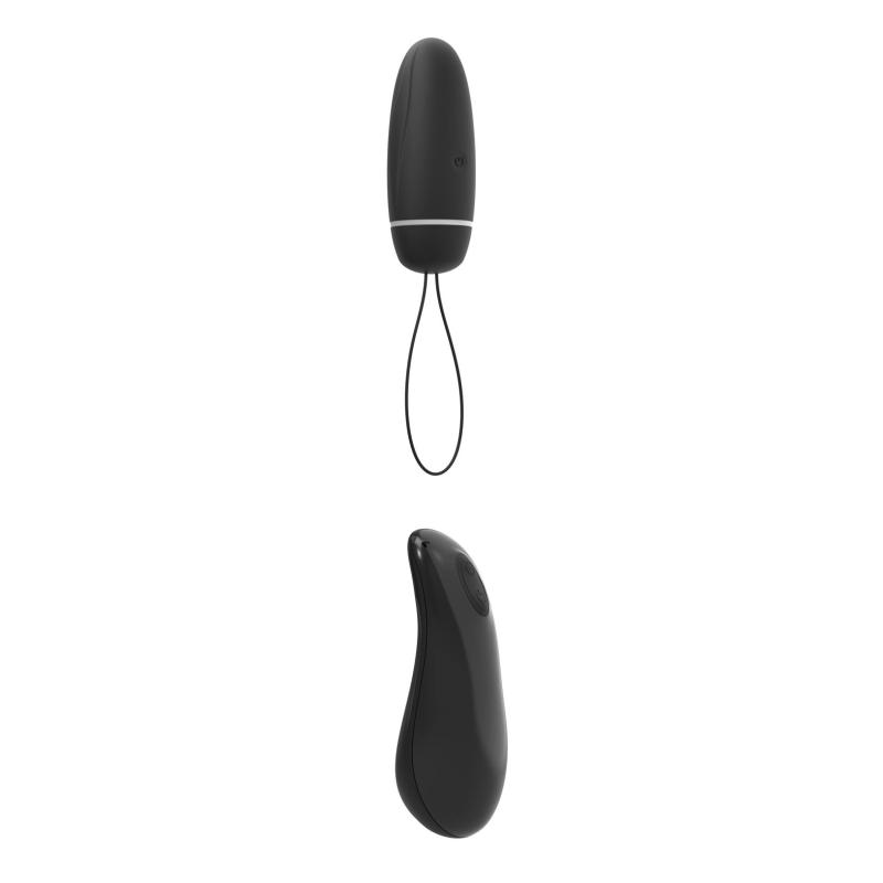 B Swish - bnaughty Deluxe Unleashed Vibrating Bullet Black - Zwart