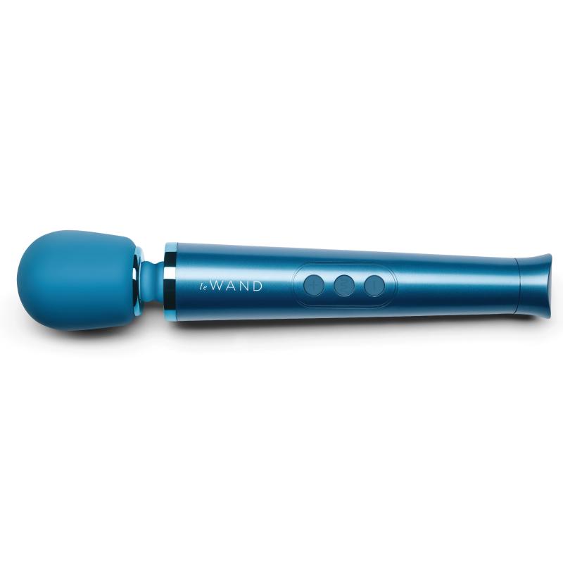 Le Wand - Petite Rechargeable Vibrating Massager Blue - Blauw