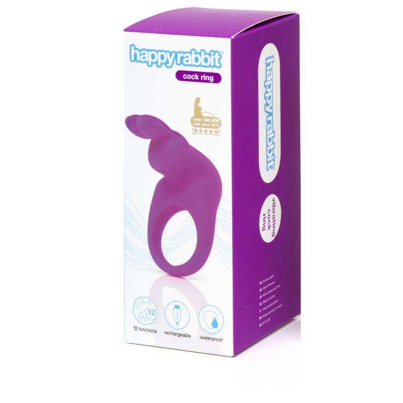 Happy Rabbit – Rabbit Cock Ring – - Magenta