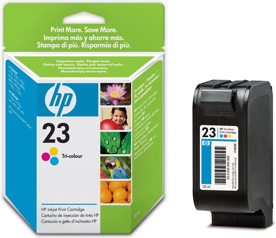 HP 23 - Inktcartridge / Kleur / 30 ml (C1823D)
