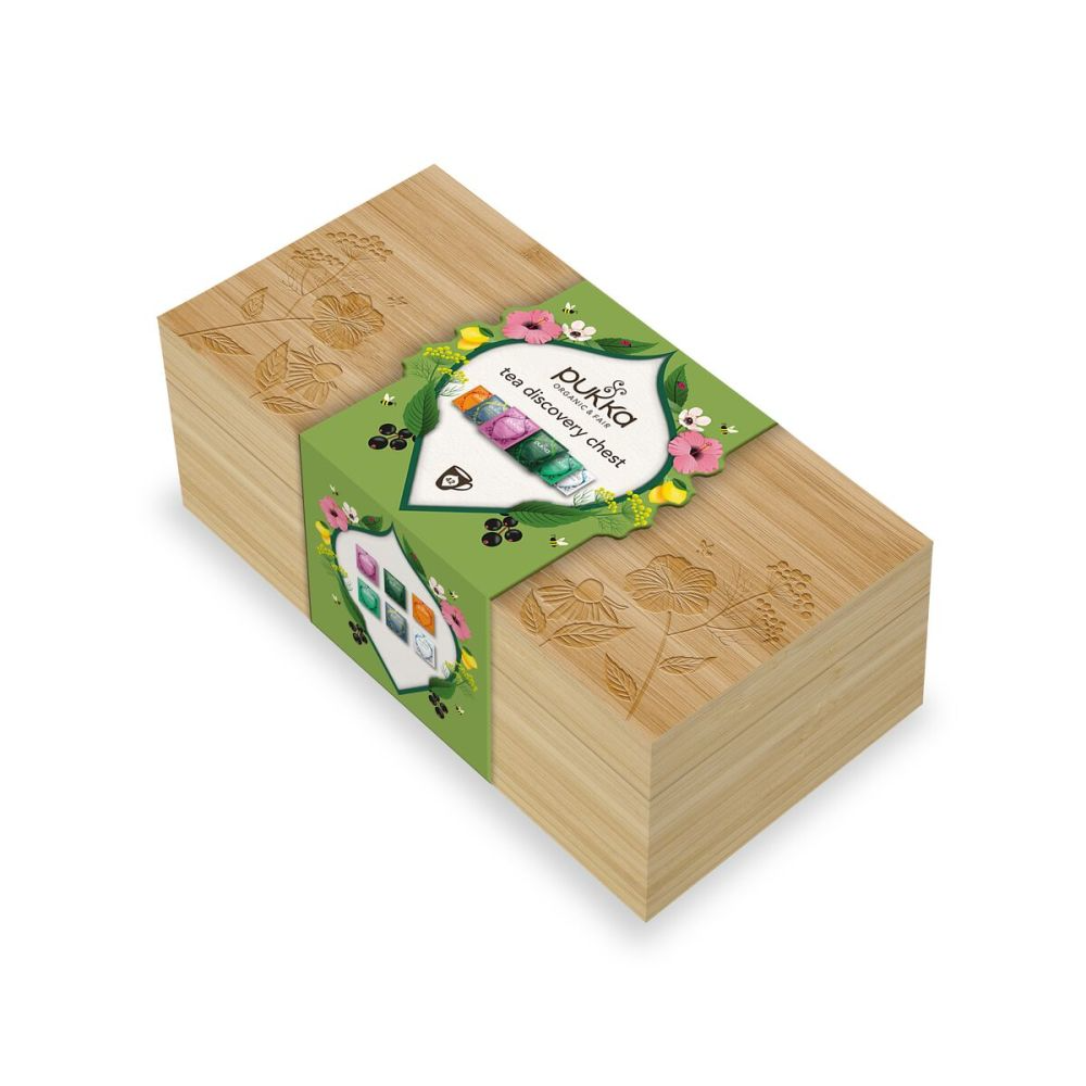 Pukka - Tea Discovery Theekist 6-vaks (gevuld)