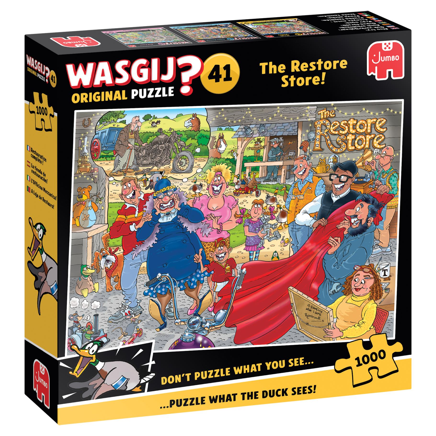 Top1Toys Puzzel Wasgij Original 41 MotormakeOver! (1000)