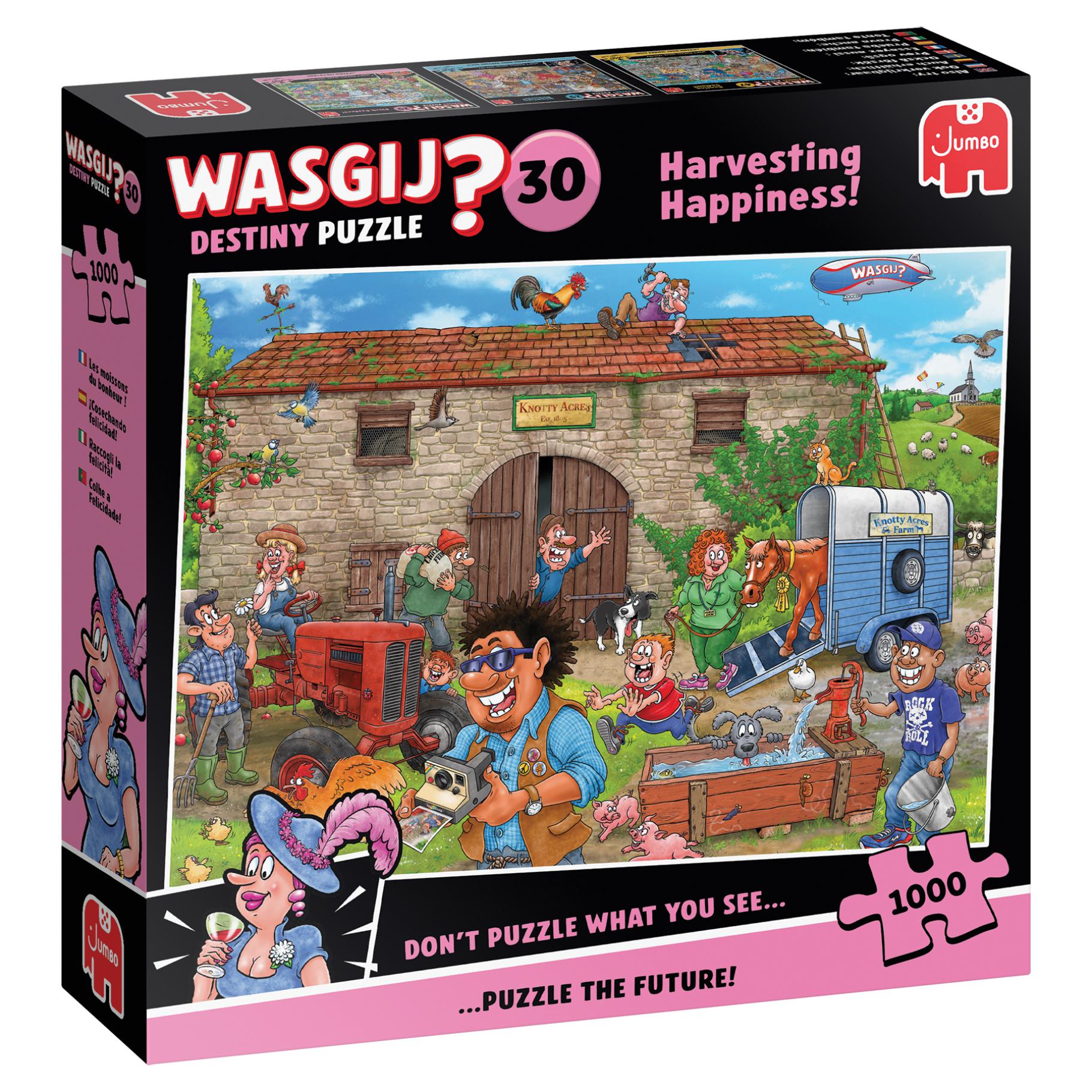 Top1Toys Puzzel Wasgij Destiny 30 Gelukkige Oogst (1000)