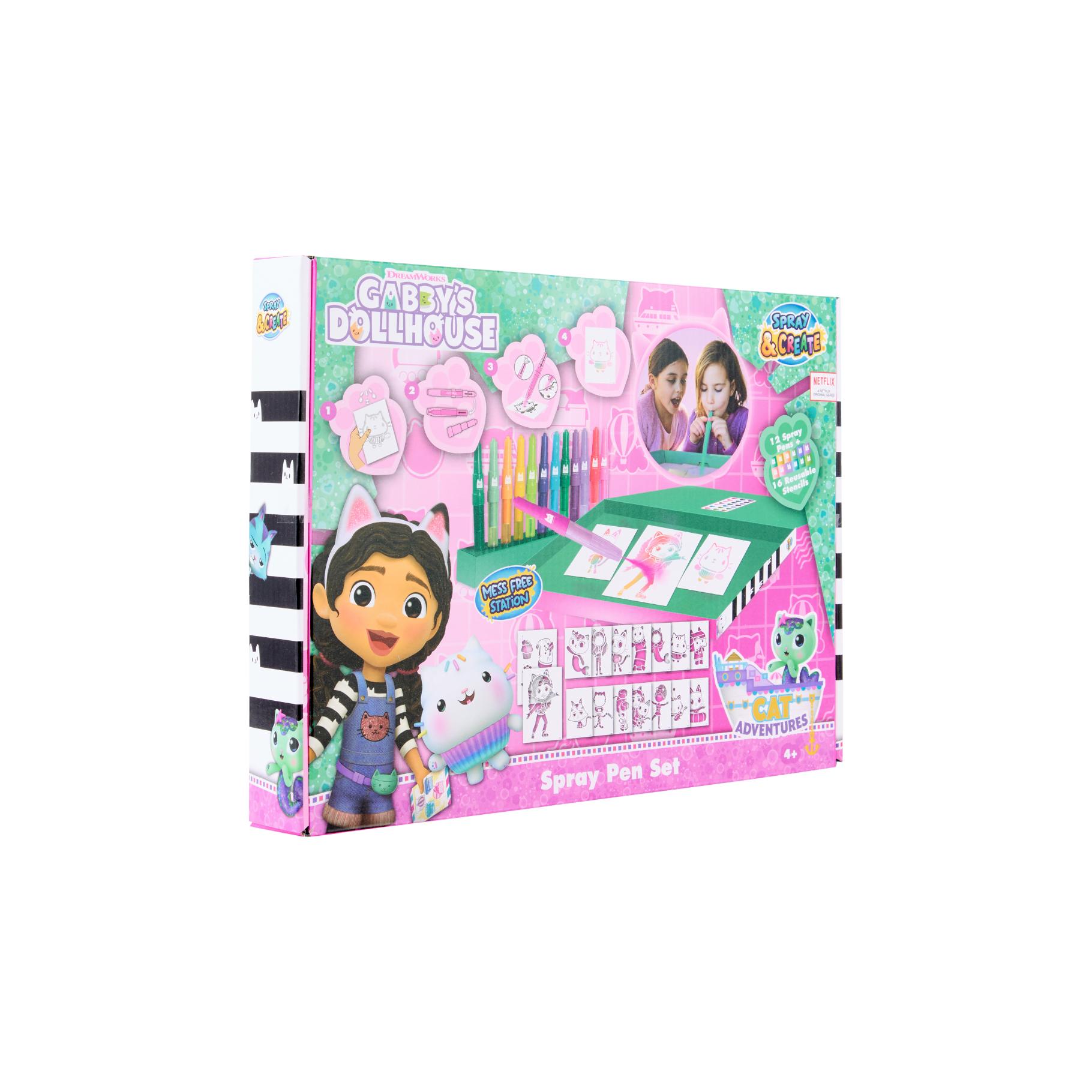 Top1Toys Gabby's spray pen set desktop box