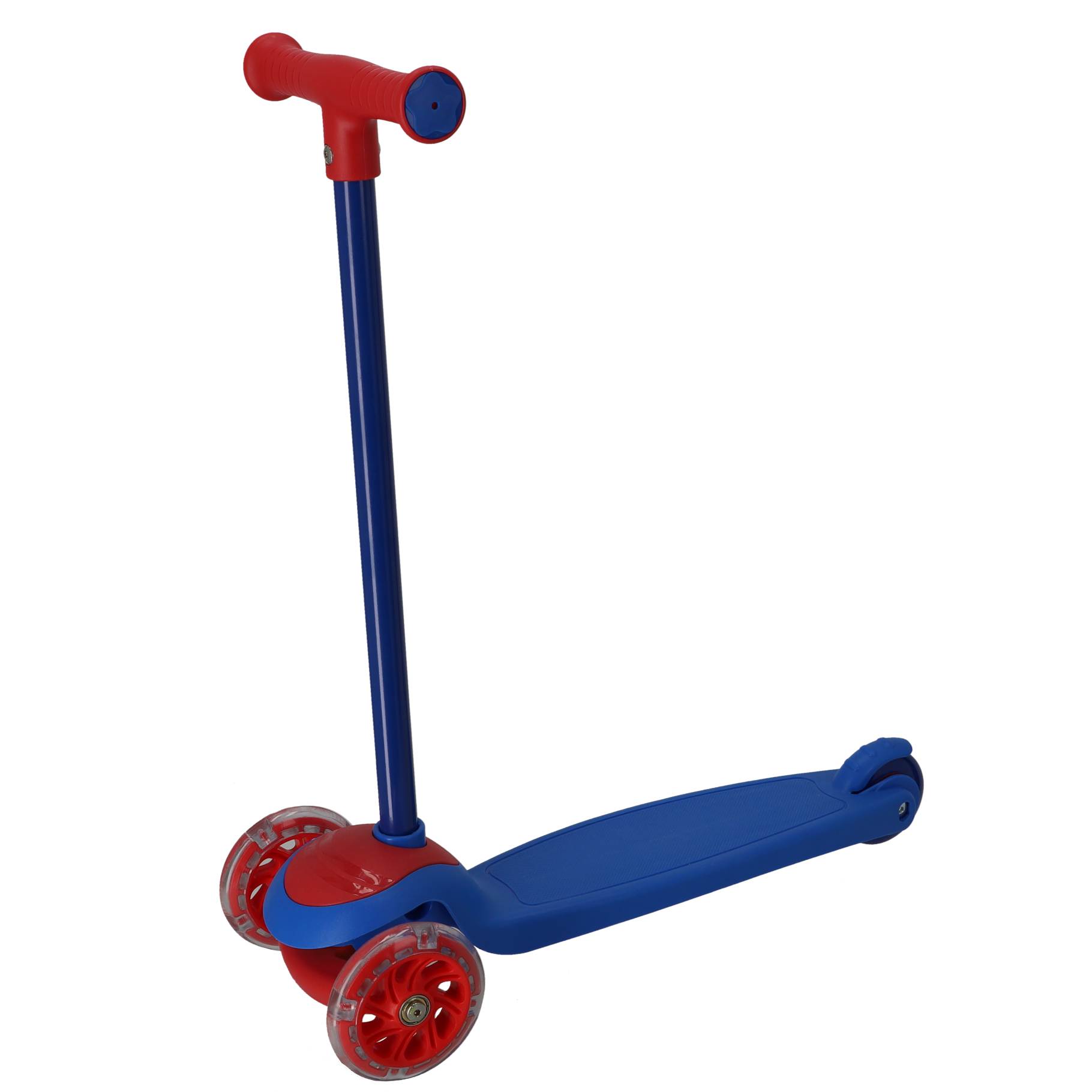 Top1Toys Alert step scooter driewieler blauw/rood