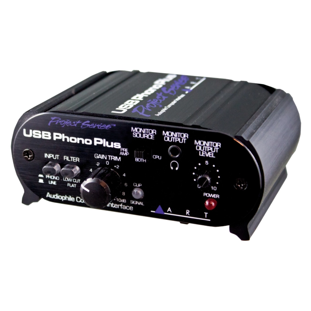 Art USB Phono Plus PS Voorversterker & audio-interface