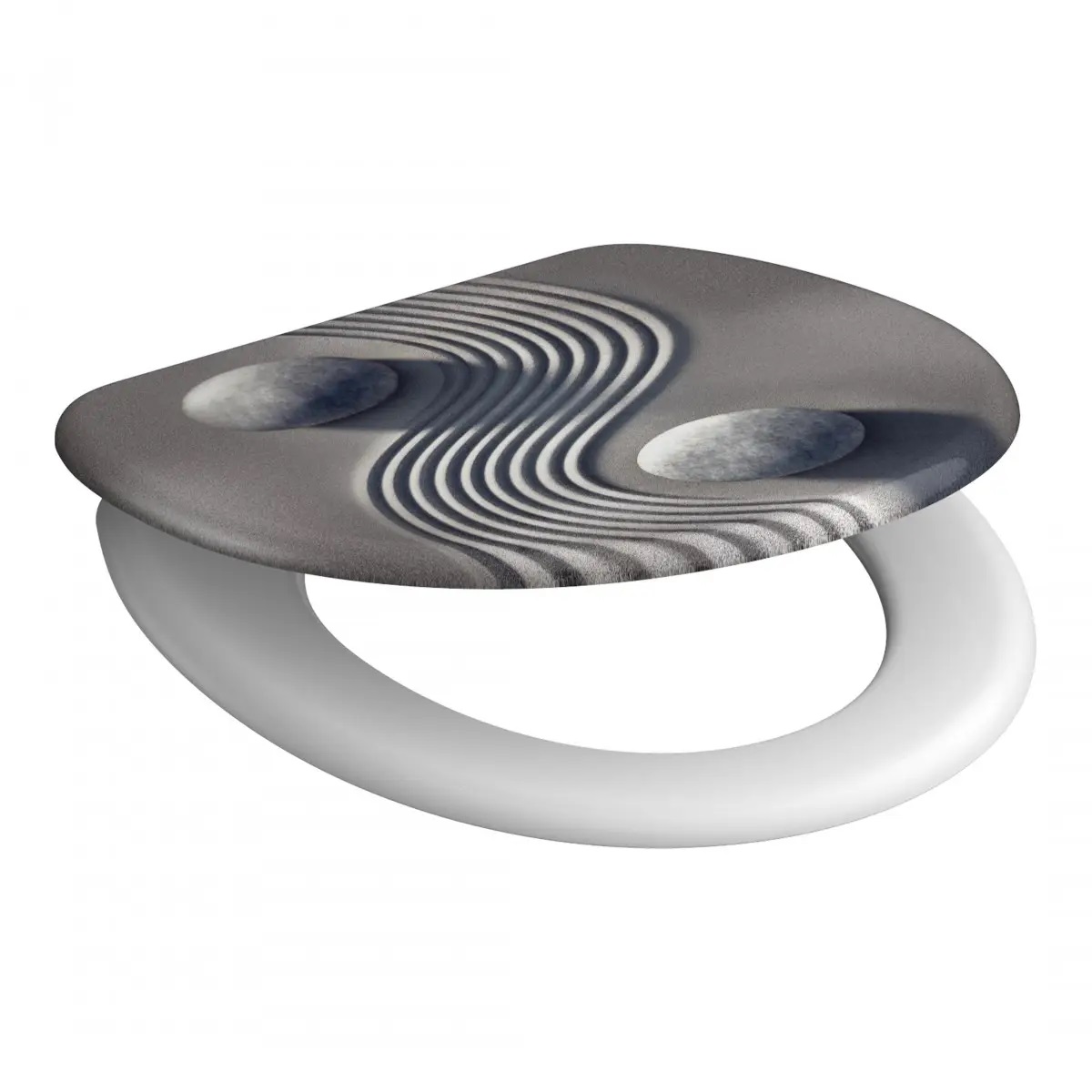 Schütte SCHÜTTE Duroplast WC-Bril YIN&YANG met Softclose– duurzaam en hygiënisch