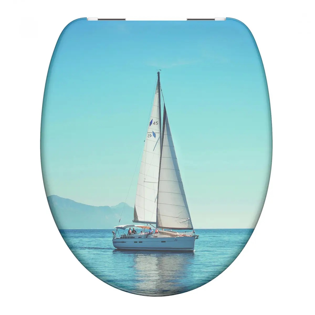 Schütte Duroplast WC-Bril SAILING met softclose–duurzaam en hygiënisch