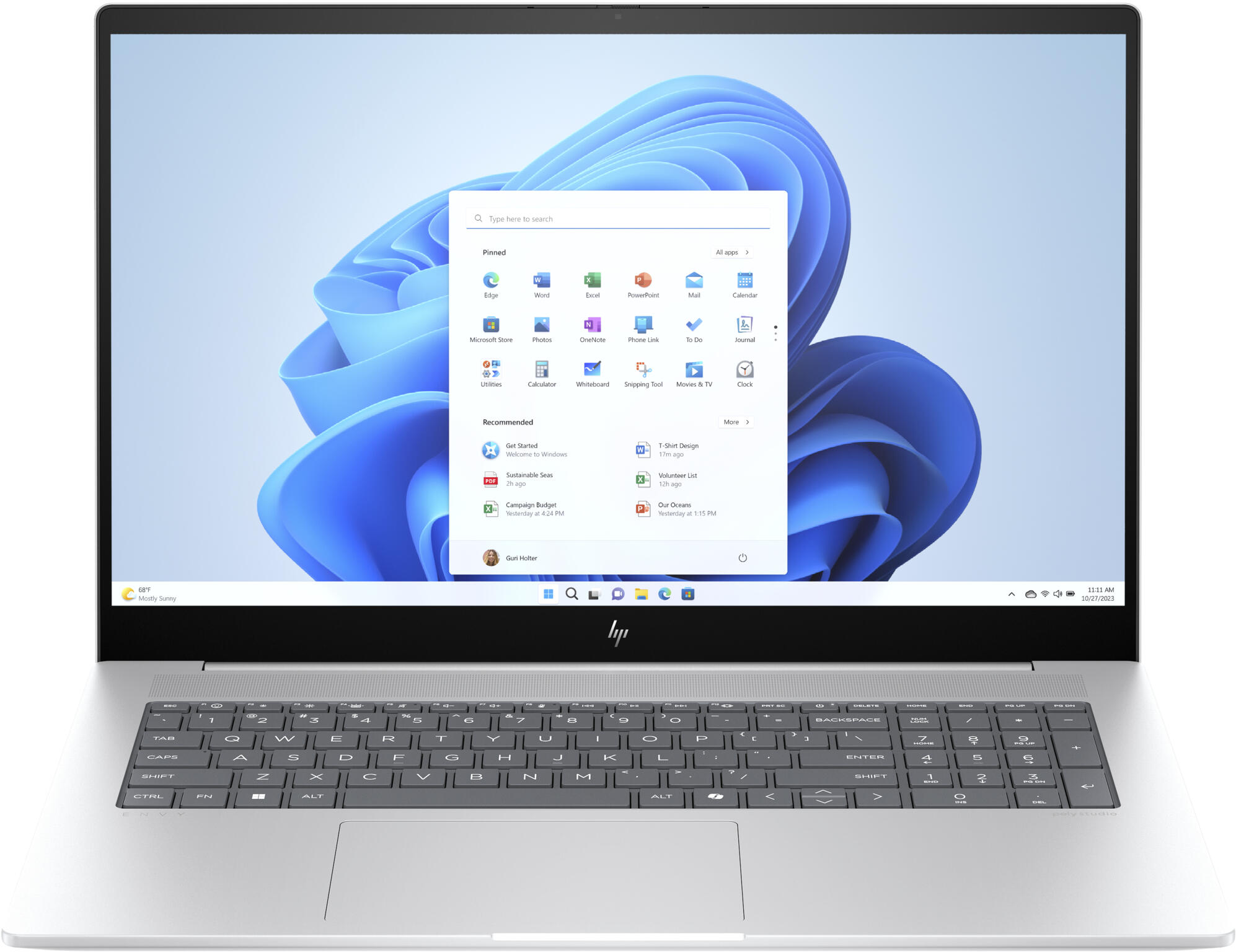HP Envy 17-da0020nd laptop