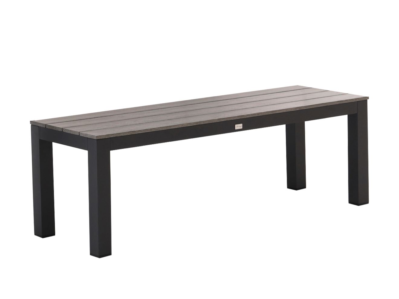 Bellagio Fidenza picknickbank 137x45x45cm - Laagste prijsgarantie! - Grijs