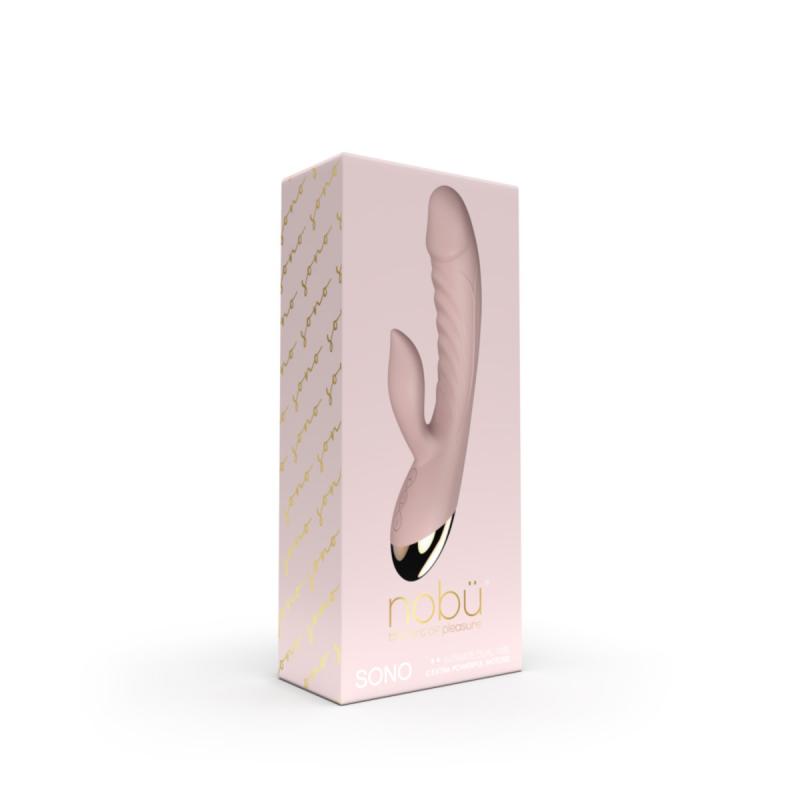Nobü NOBÜ ESSENTIALS – Sono Dubbele Siliconen Vibrator – - Roze