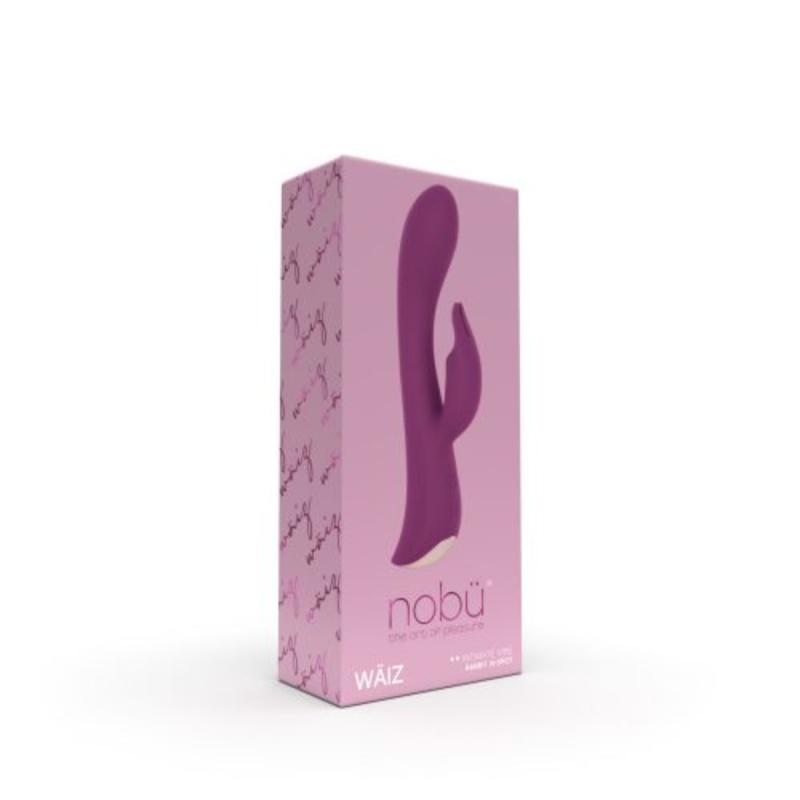 Nobü NOBÜ ESSENTIALS – Wäiz Dubbele Siliconen Vibrator – Paars - Magenta