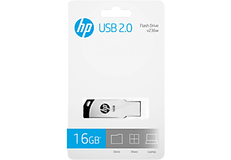 HP USB 2.0 v236w 16 GB Metaal