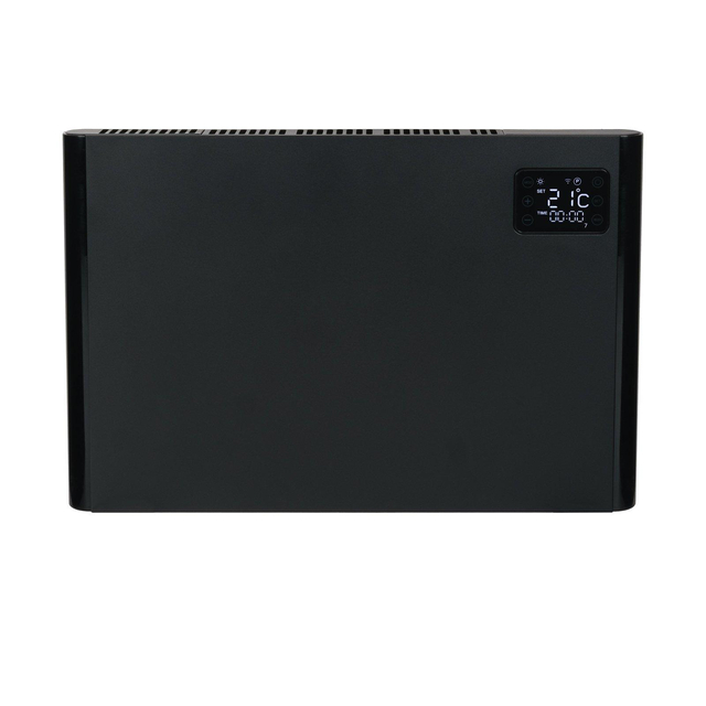 EUROM Alutherm 1000 Wifi Convectorkachel - Hangend/Staand - 1000watt - mat zwart 360707