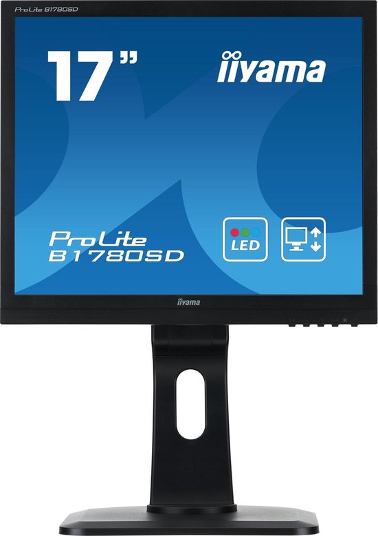 iiyama ProLite B1780SD - Monitor / - Zwart