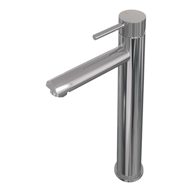 Brauer Chrome carving Wastafelmengkraan opbouw - hoog - model a - chroom 5-CE-002-HD6