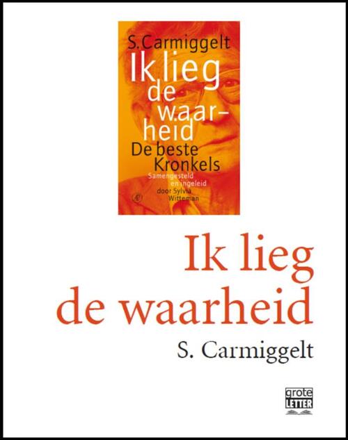 Ik lieg de waarheid (grote letter) - POD editie