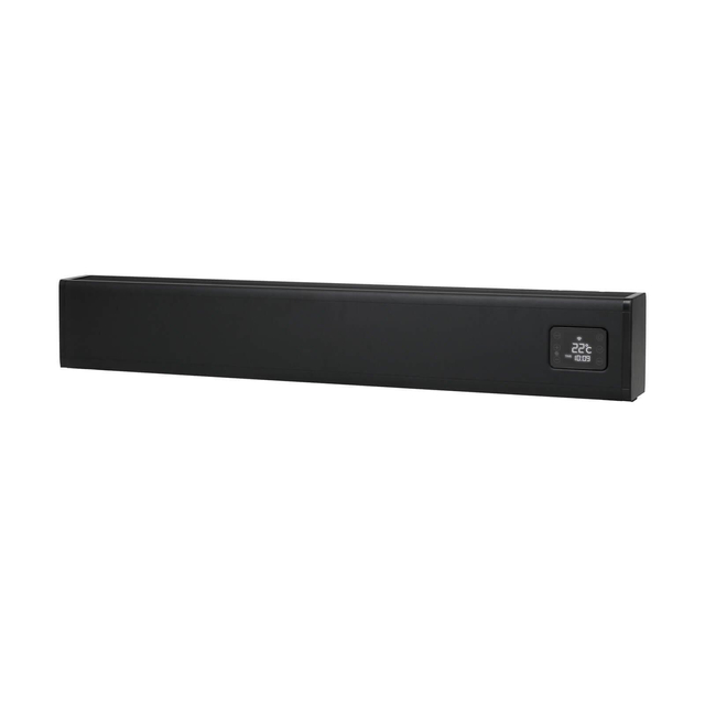 EUROM Alutherm baseboard 2000 WiFi Convectorkachel Laag 2000watt 361216 - Zwart