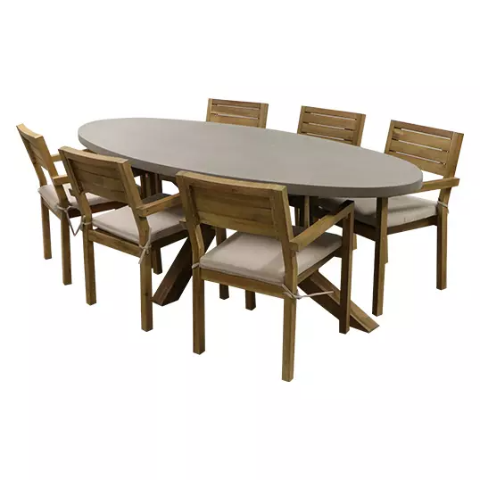 Buitengewoon de Boet Terschelling Diningset -