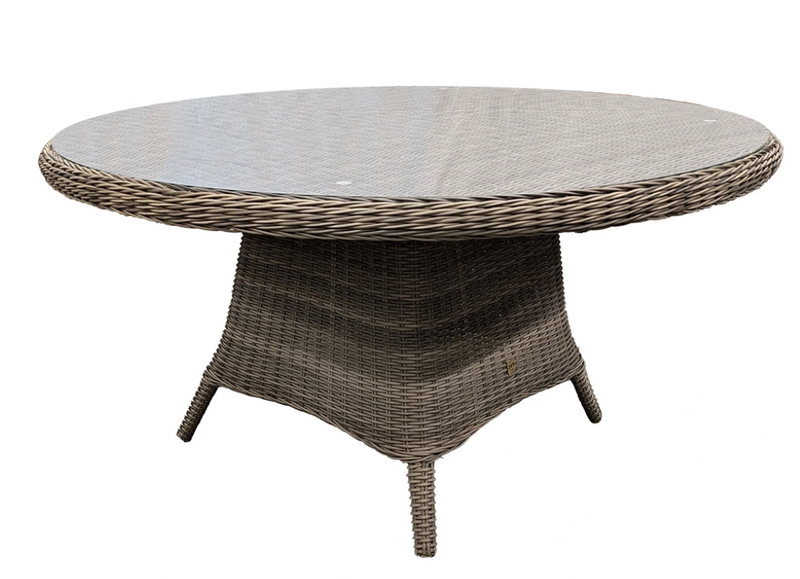 Own Ferro Tafel 150cm incl. Lazy Susan Wicker HM36 (LZ apart verpakt) -
