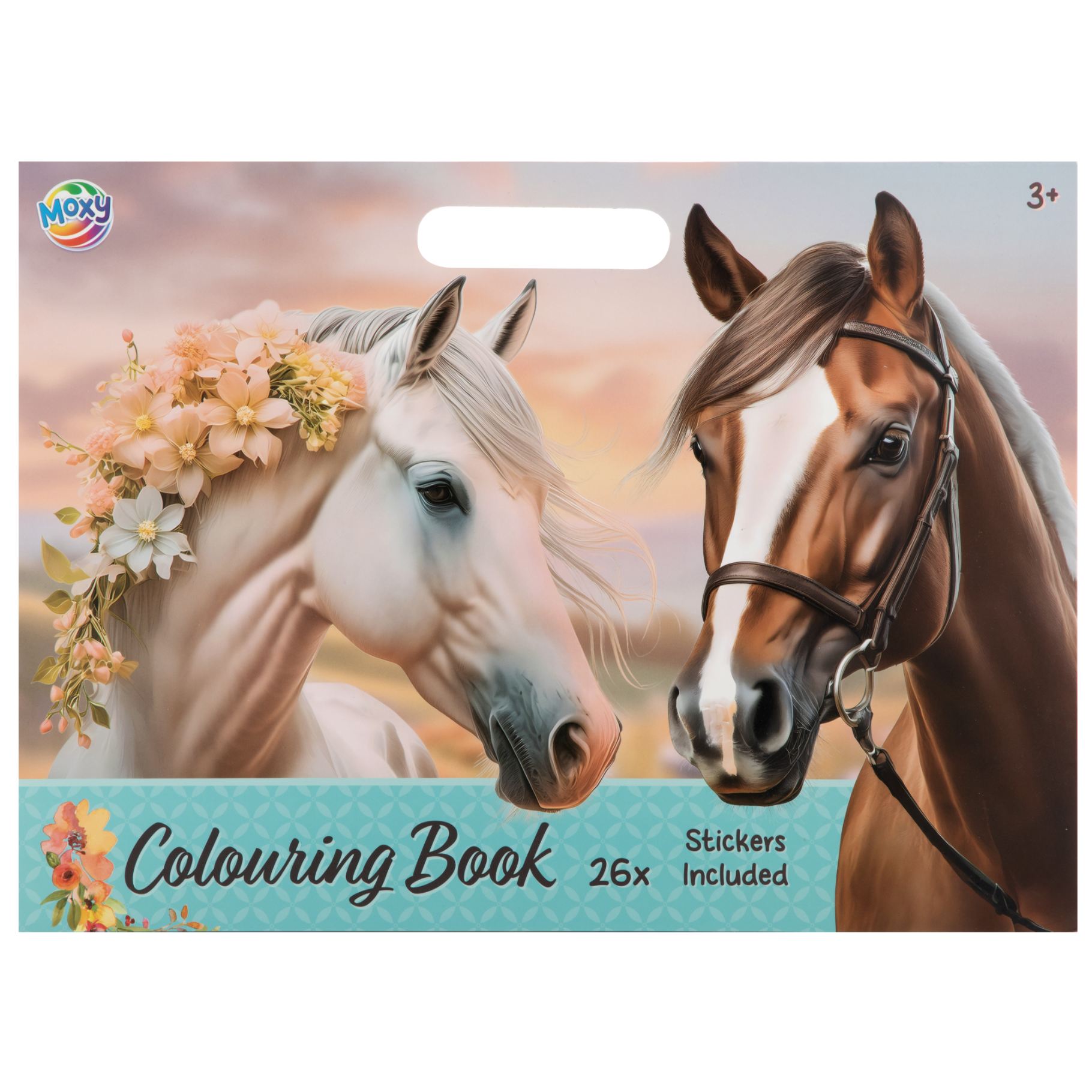 Top1Toys Kleurboek Horse collection 25 pagina's 26x35,5 cm