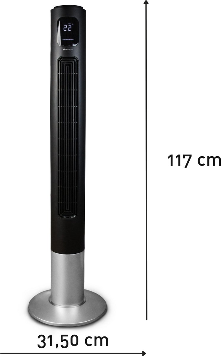 Air & Me Fantasy Torenventilator - Zwart