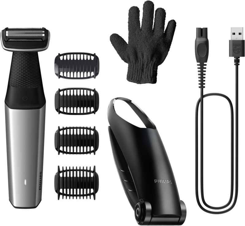 Philips Philips BG5021/15 Bodygroom Zwart - Silver